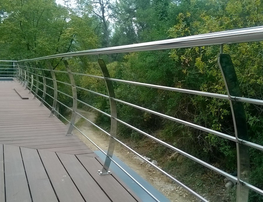 Garde-corps à lisses - Modèle BI ARC