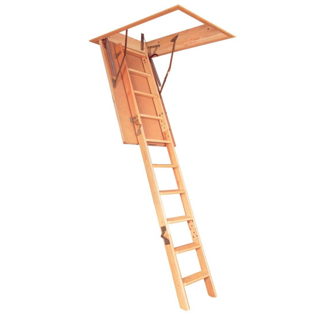 Escalier escamotable en bois