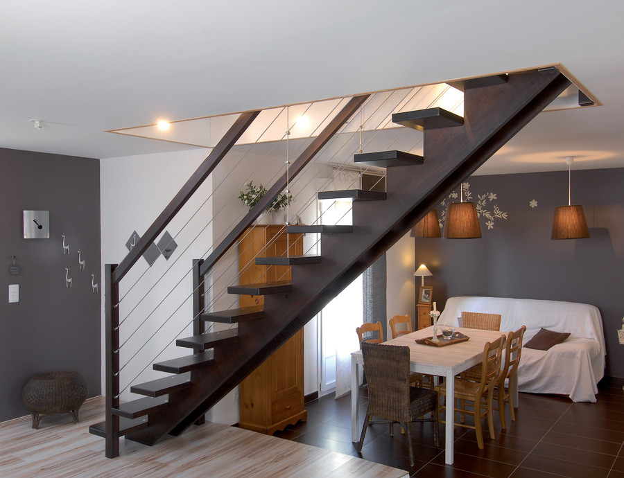 Escalier BOIS DESIGN SUR MESURE