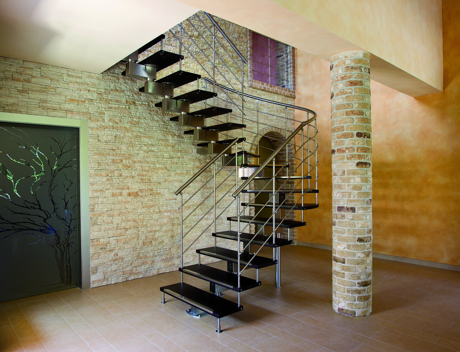 Escalier modulaire en bois TEKNA