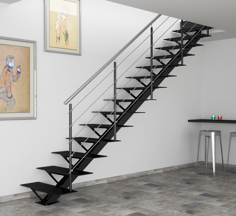 Escalier ZEN STEEL
